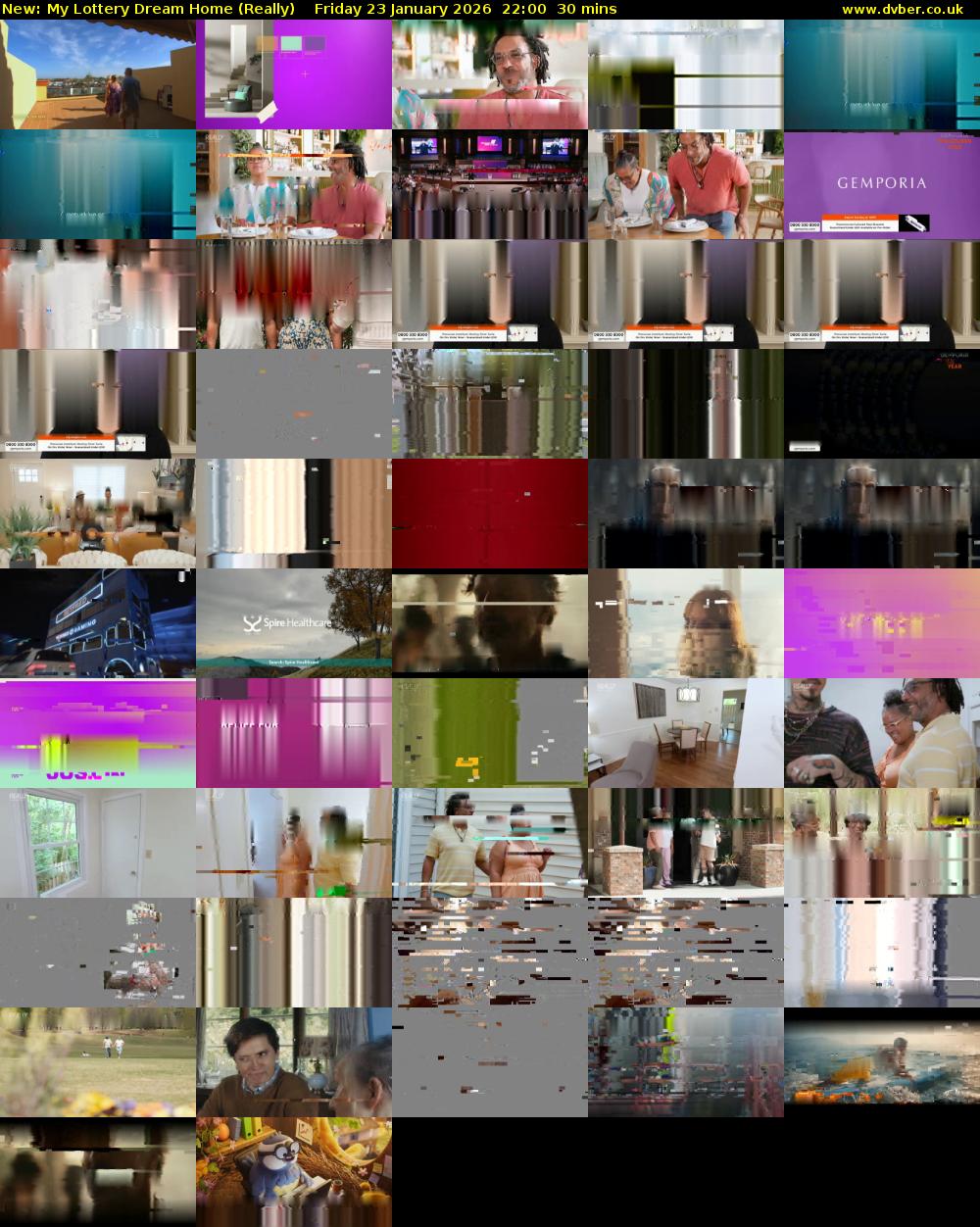 My Lottery Dream Home (Really) Friday 23 January 2026 22:00 - 22:30