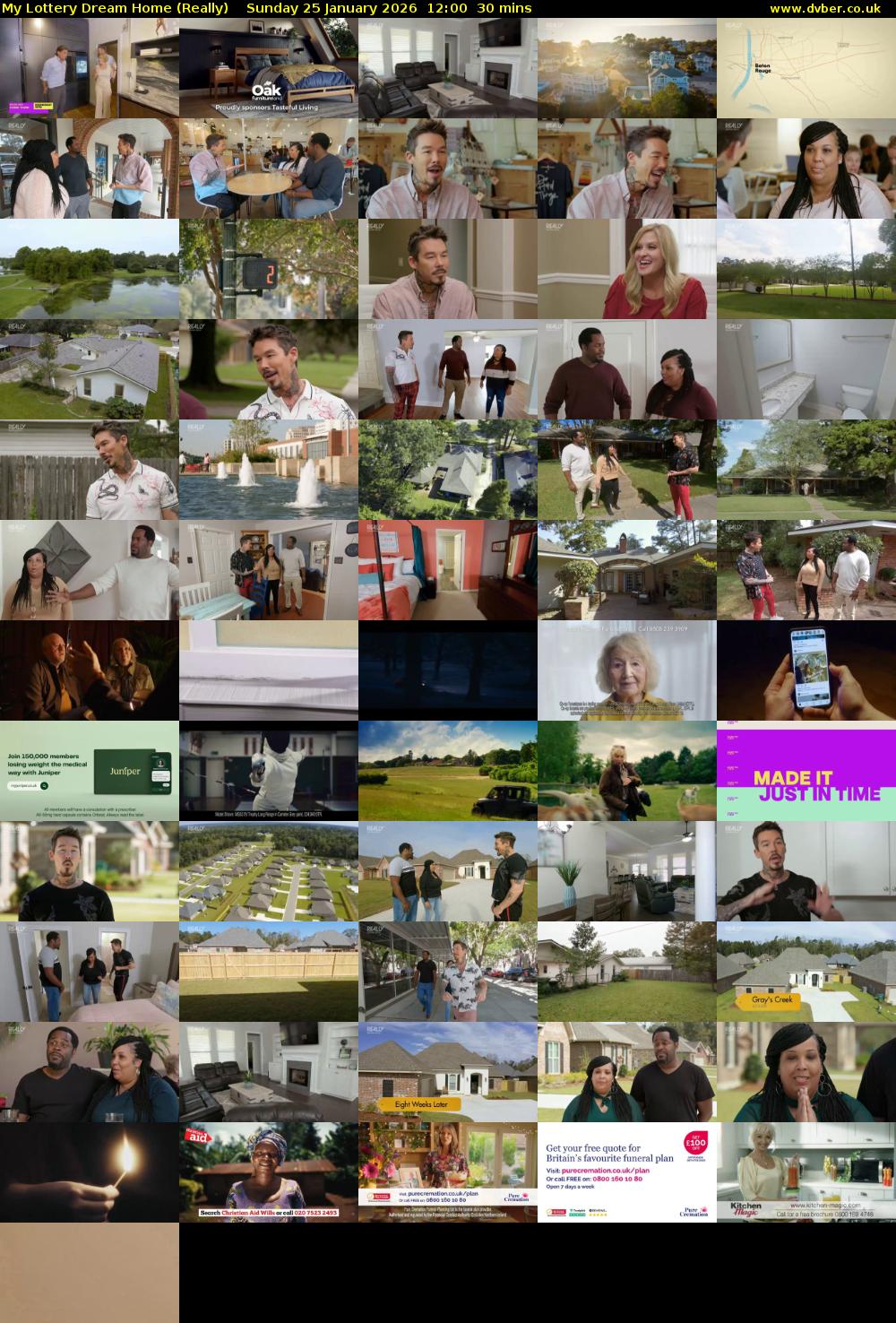 My Lottery Dream Home (Really) Sunday 25 January 2026 12:00 - 12:30