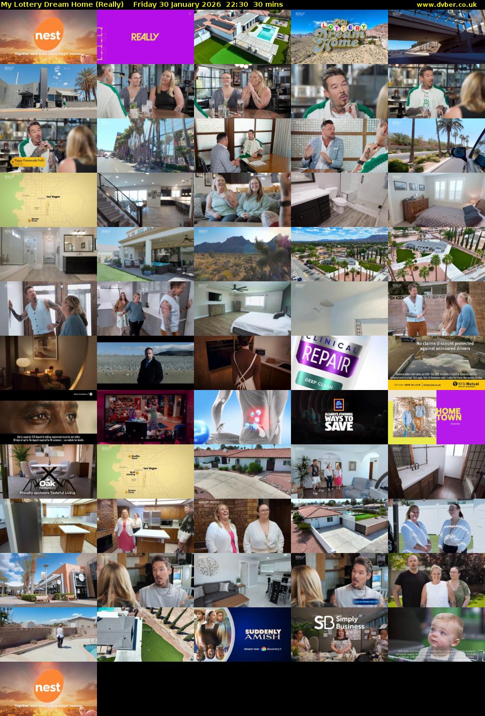 My Lottery Dream Home (Really) Friday 30 January 2026 22:30 - 23:00