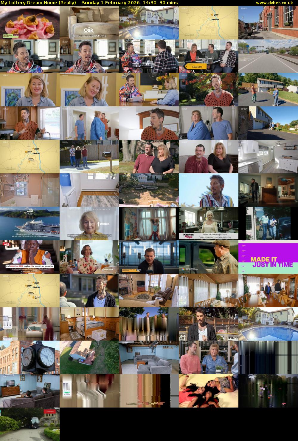 My Lottery Dream Home (Really) Sunday 1 February 2026 14:30 - 15:00