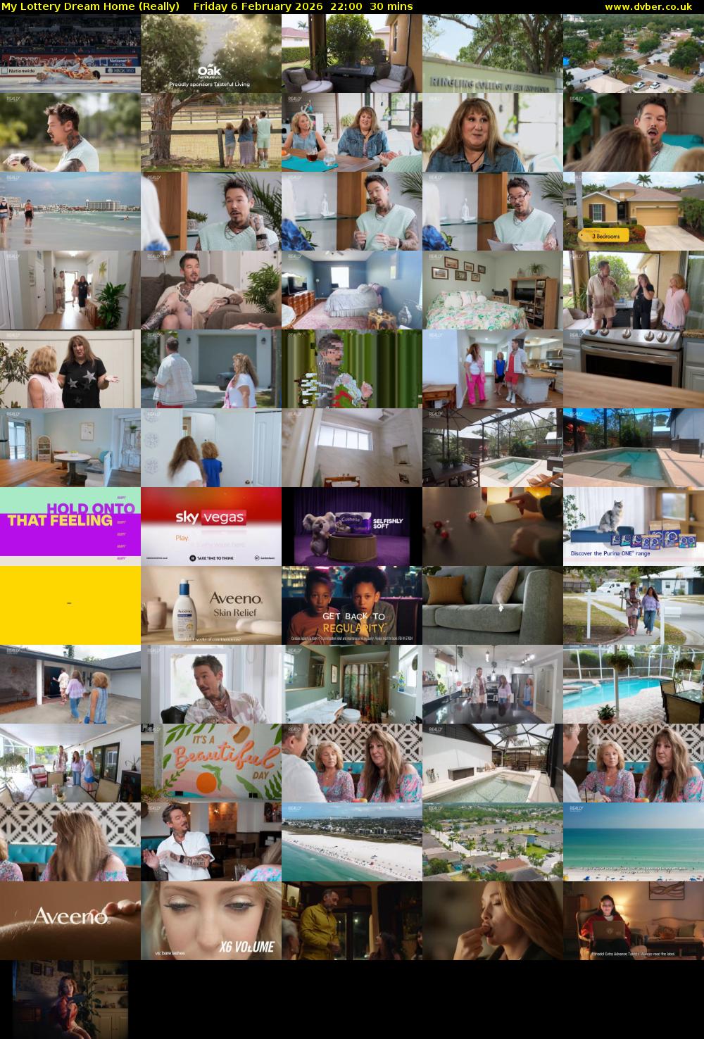 My Lottery Dream Home (Really) Friday 6 February 2026 22:00 - 22:30