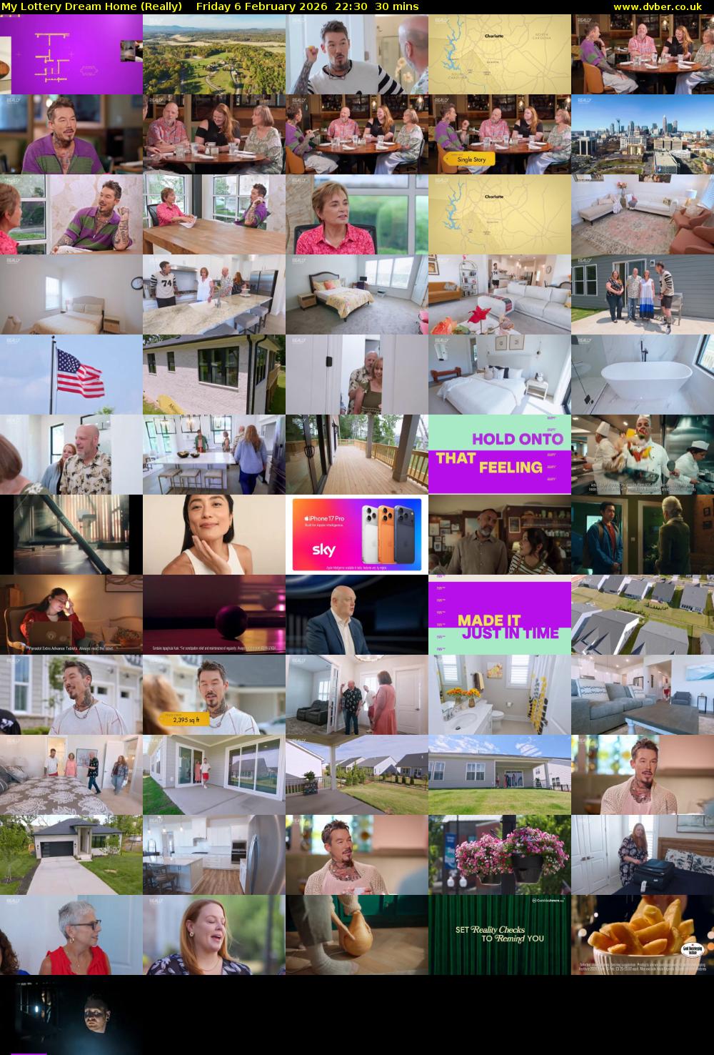 My Lottery Dream Home (Really) Friday 6 February 2026 22:30 - 23:00