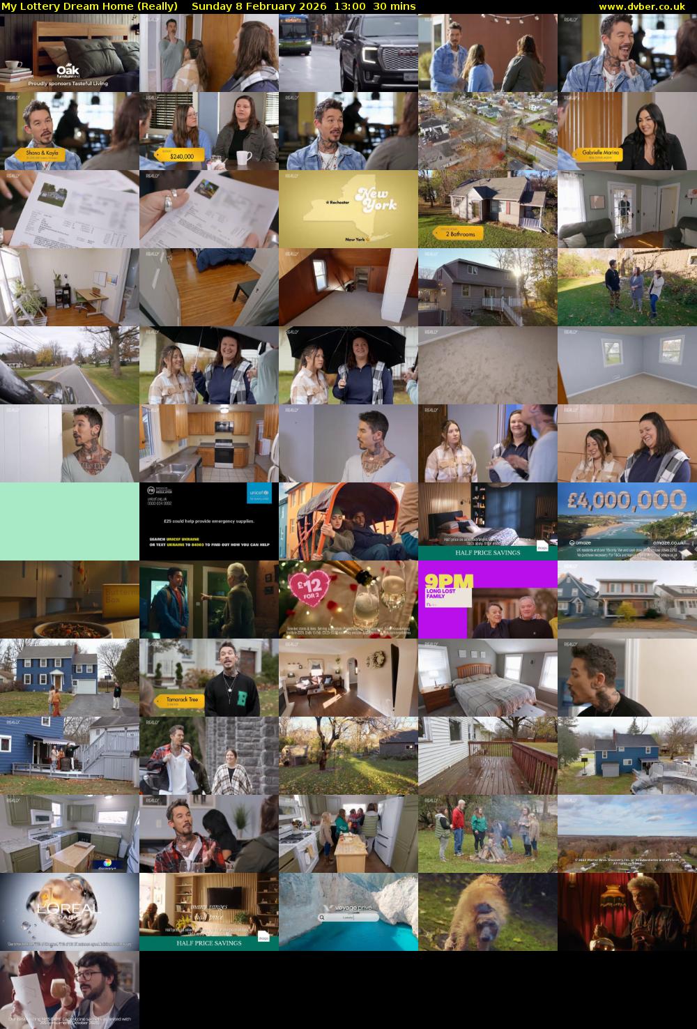 My Lottery Dream Home (Really) Sunday 8 February 2026 13:00 - 13:30