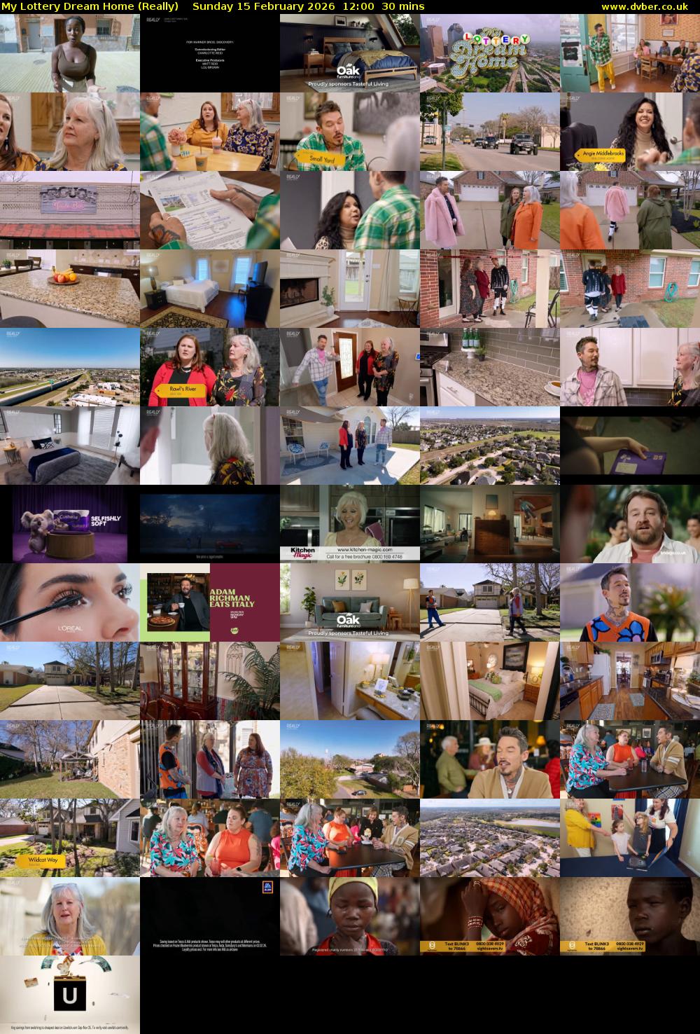 My Lottery Dream Home (Really) Sunday 15 February 2026 12:00 - 12:30