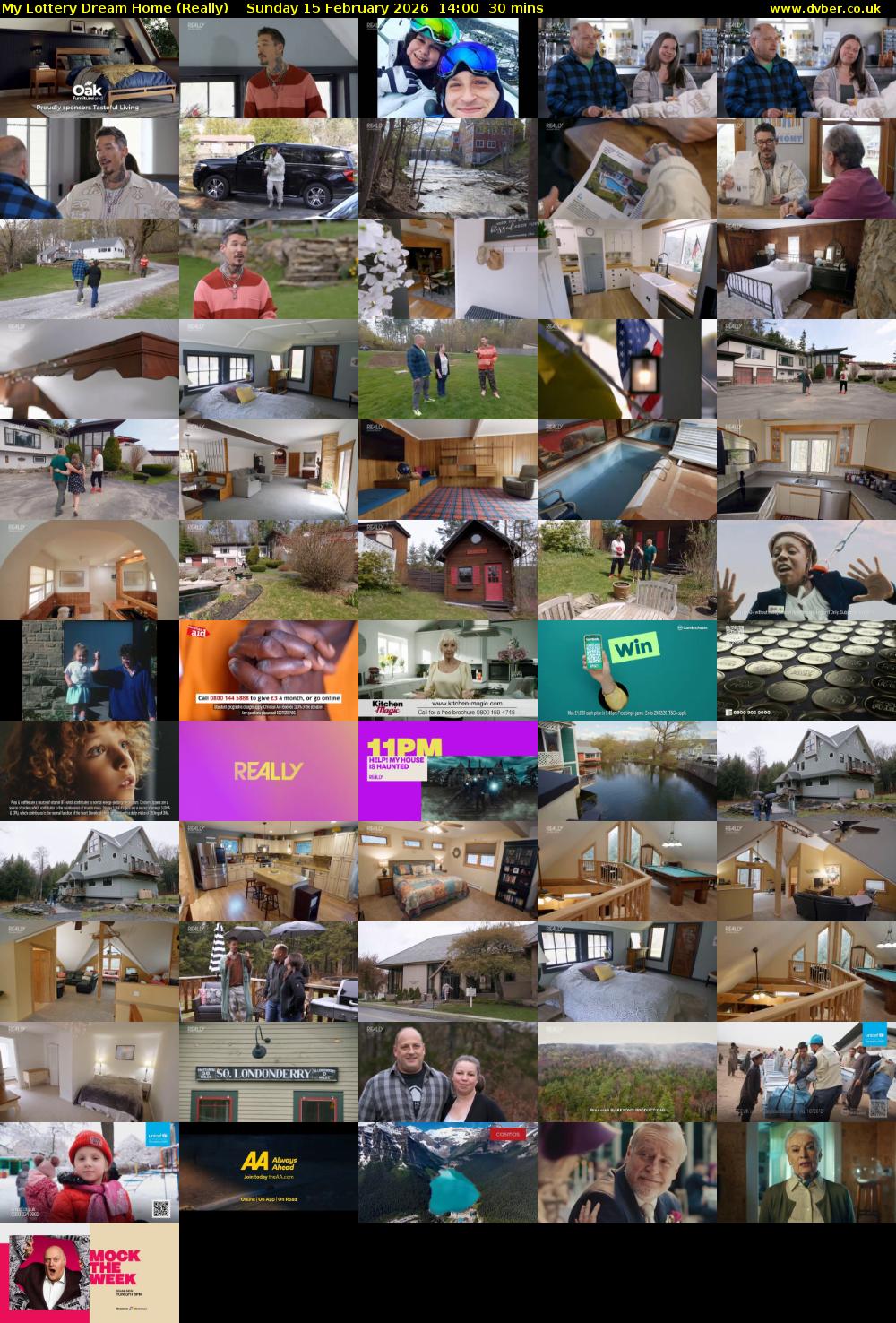 My Lottery Dream Home (Really) Sunday 15 February 2026 14:00 - 14:30