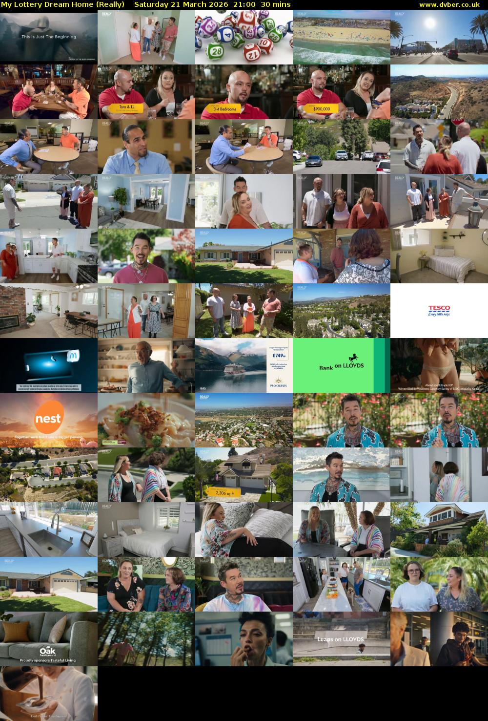 My Lottery Dream Home (Really) Saturday 21 March 2026 21:00 - 21:30