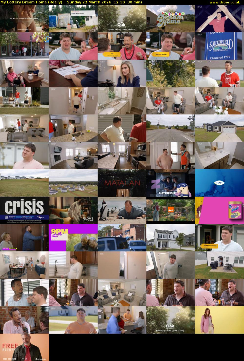 My Lottery Dream Home (Really) Sunday 22 March 2026 12:30 - 13:00