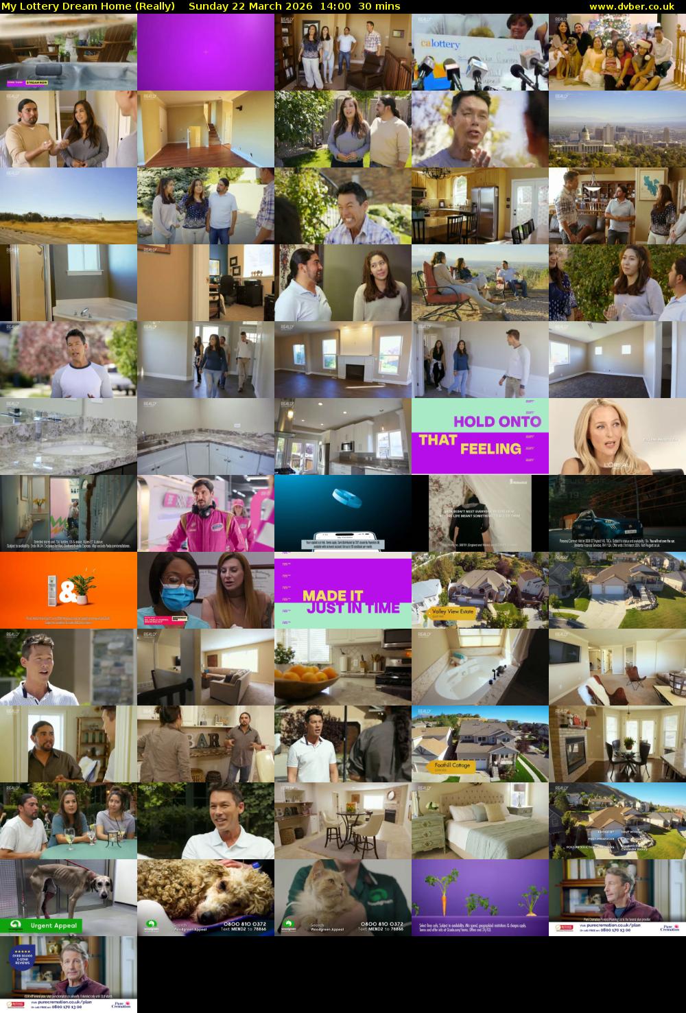 My Lottery Dream Home (Really) Sunday 22 March 2026 14:00 - 14:30