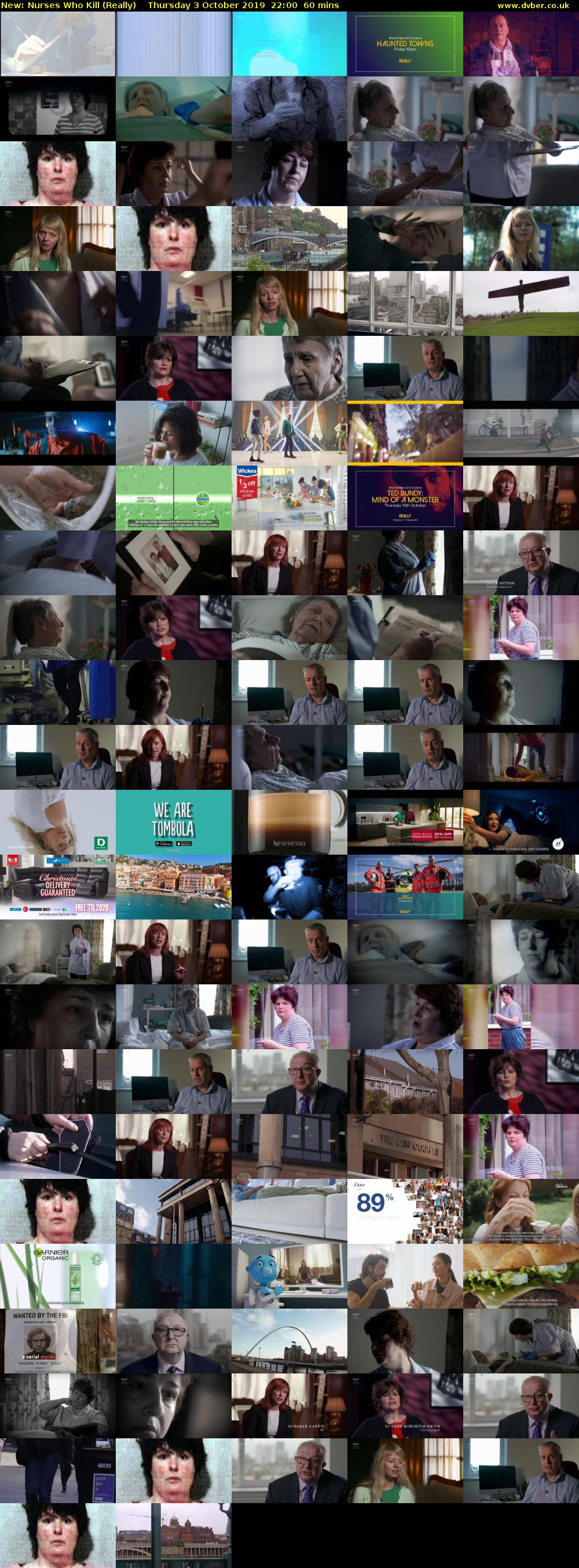 Nurses Who Kill (Really) Thursday 3 October 2019 22:00 - 23:00