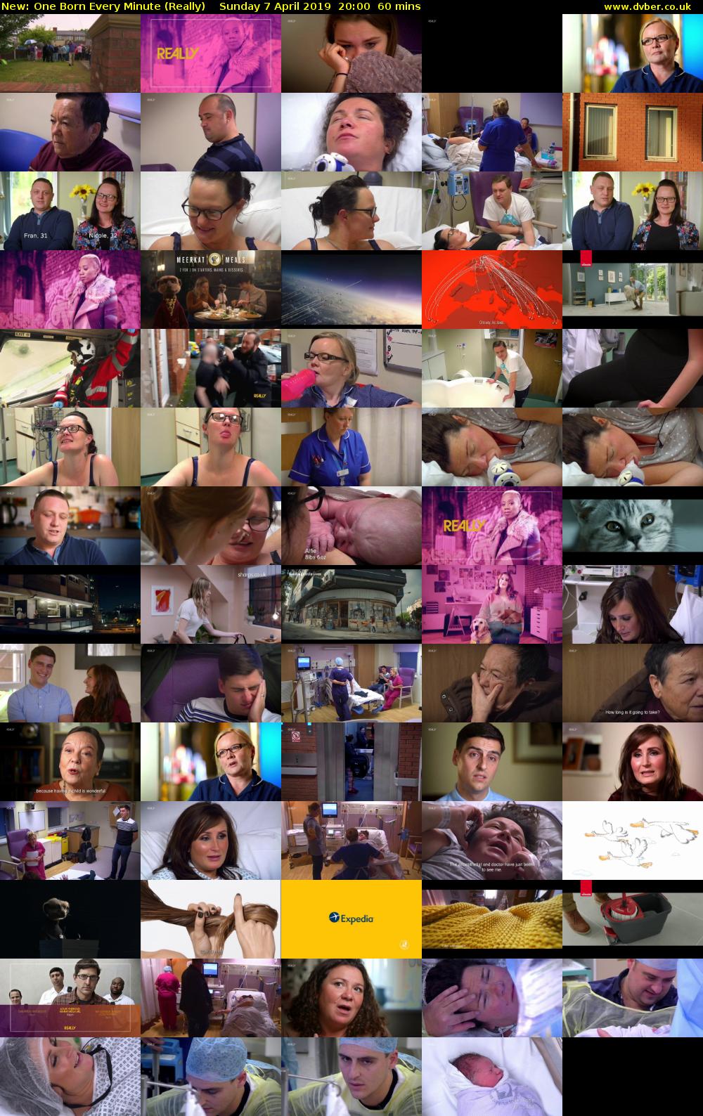 One Born Every Minute (Really) Sunday 7 April 2019 20:00 - 21:00