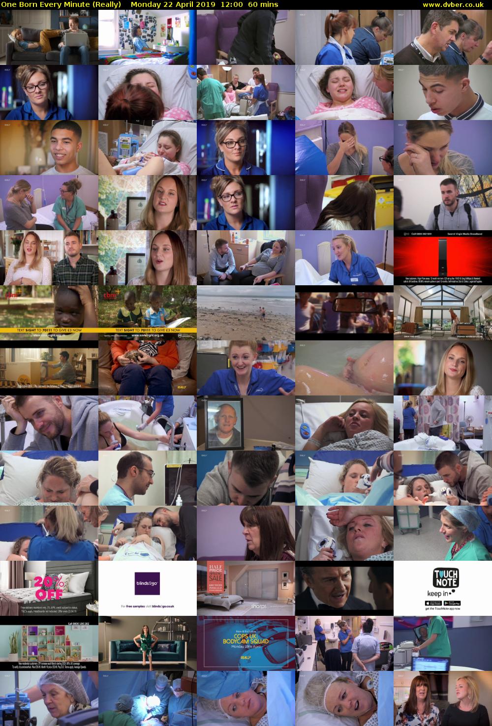 One Born Every Minute (Really) Monday 22 April 2019 12:00 - 13:00