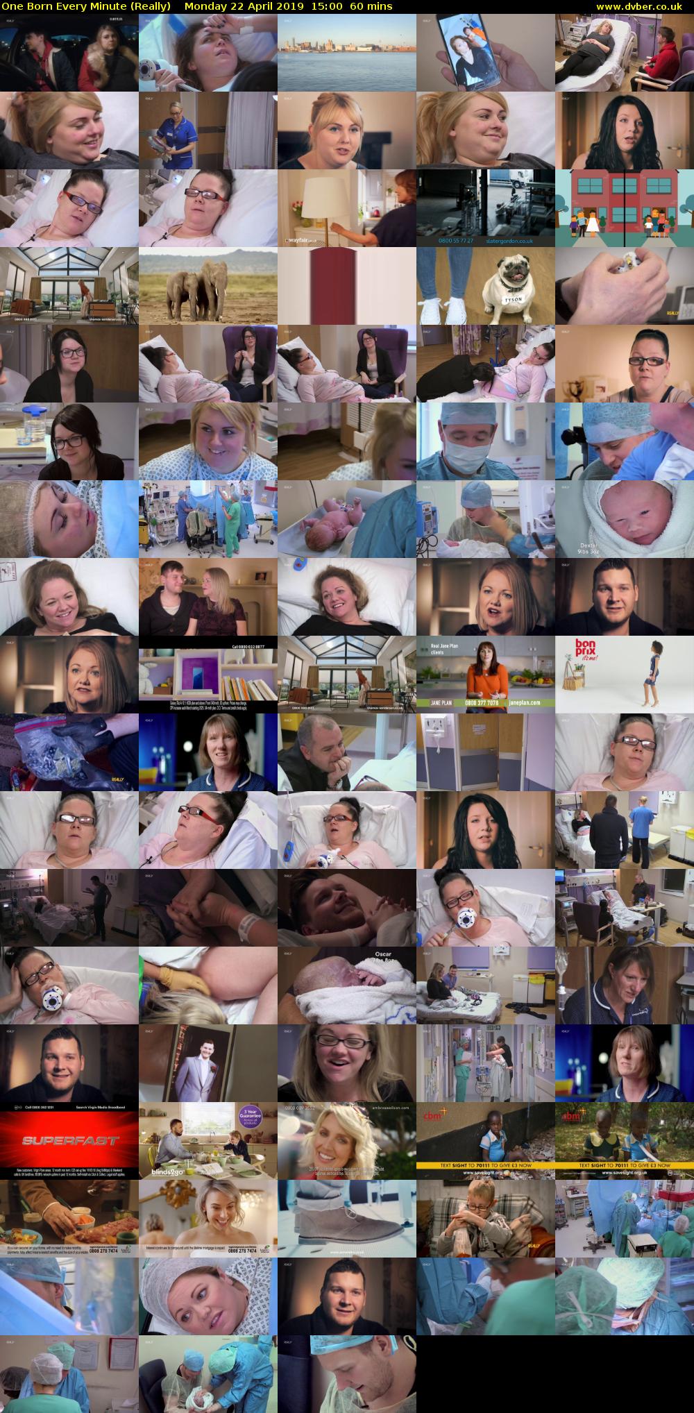 One Born Every Minute (Really) Monday 22 April 2019 15:00 - 16:00