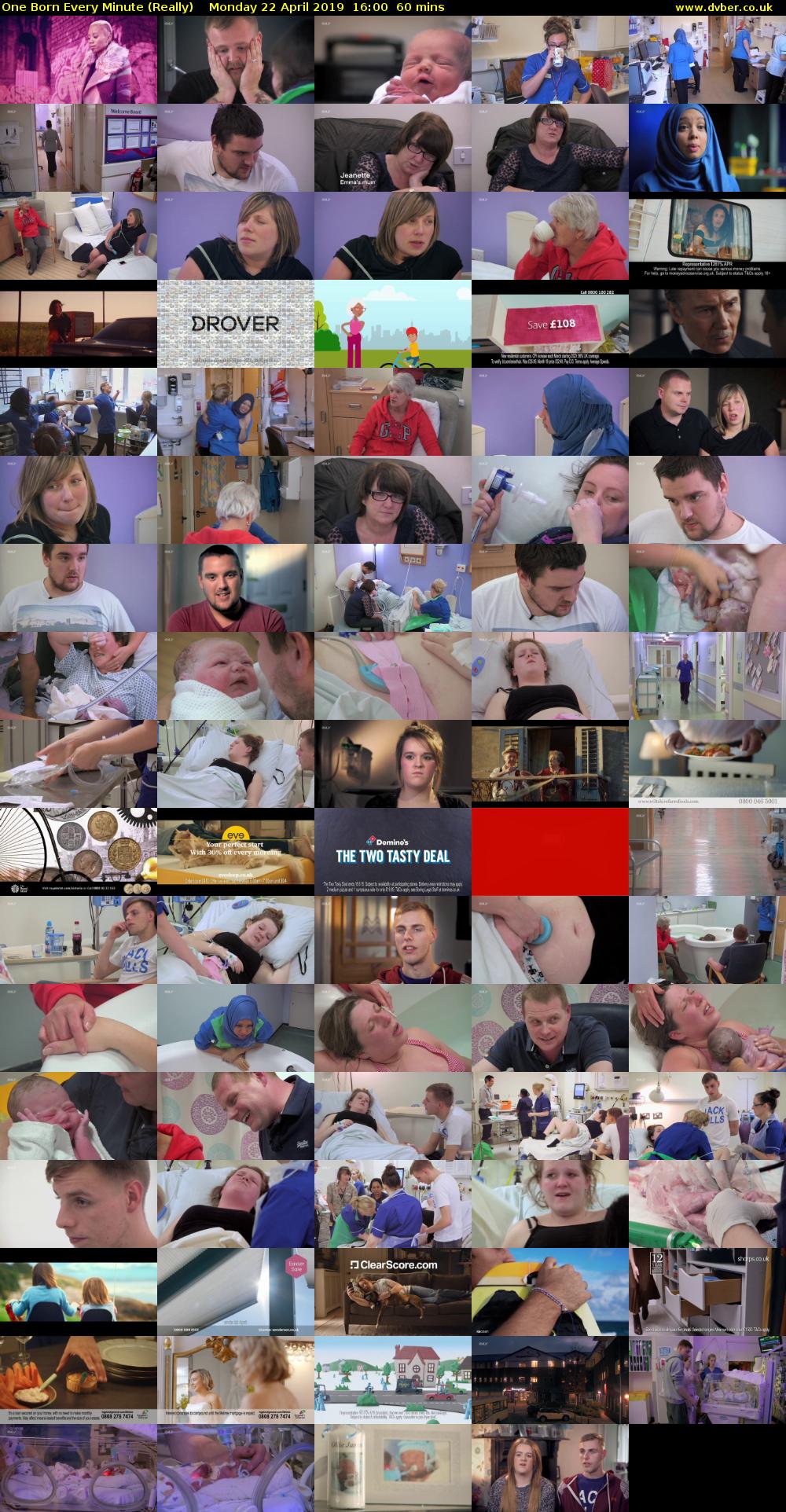 One Born Every Minute (Really) Monday 22 April 2019 16:00 - 17:00