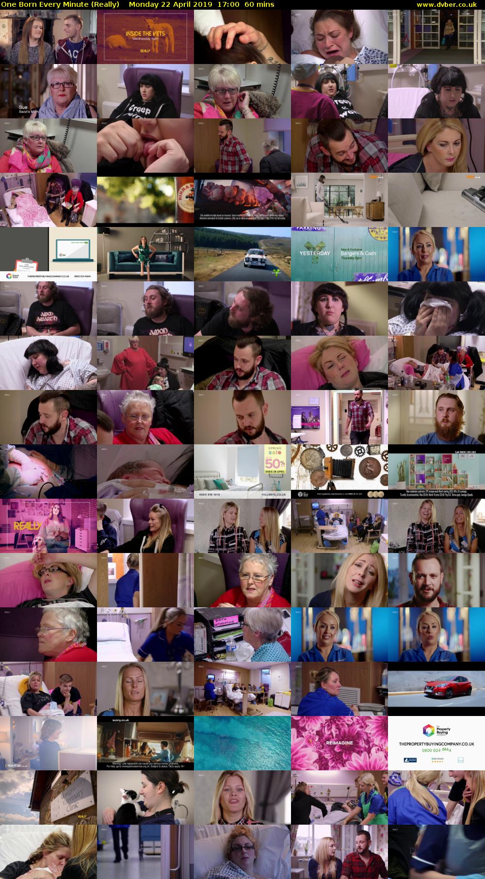 One Born Every Minute (Really) Monday 22 April 2019 17:00 - 18:00