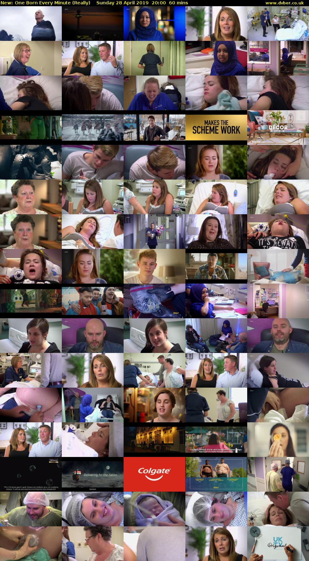 One Born Every Minute (Really) Sunday 28 April 2019 20:00 - 21:00