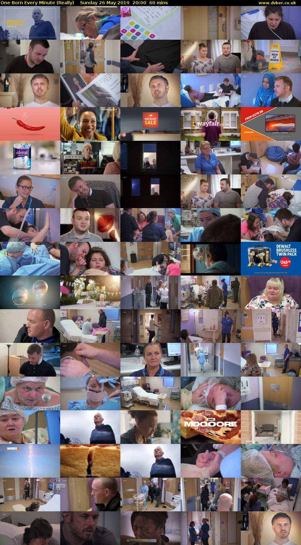 One Born Every Minute (Really) Sunday 26 May 2019 20:00 - 21:00