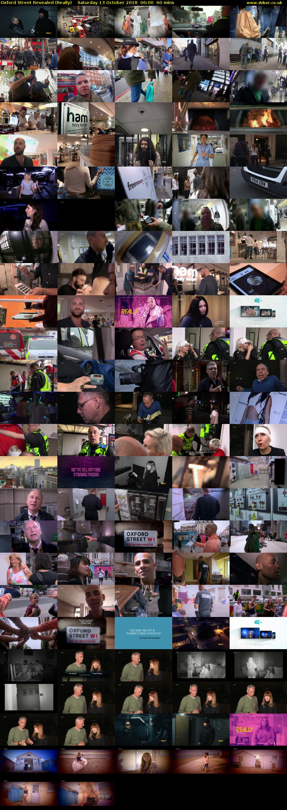 Oxford Street Revealed (Really) Saturday 13 October 2018 06:00 - 07:00