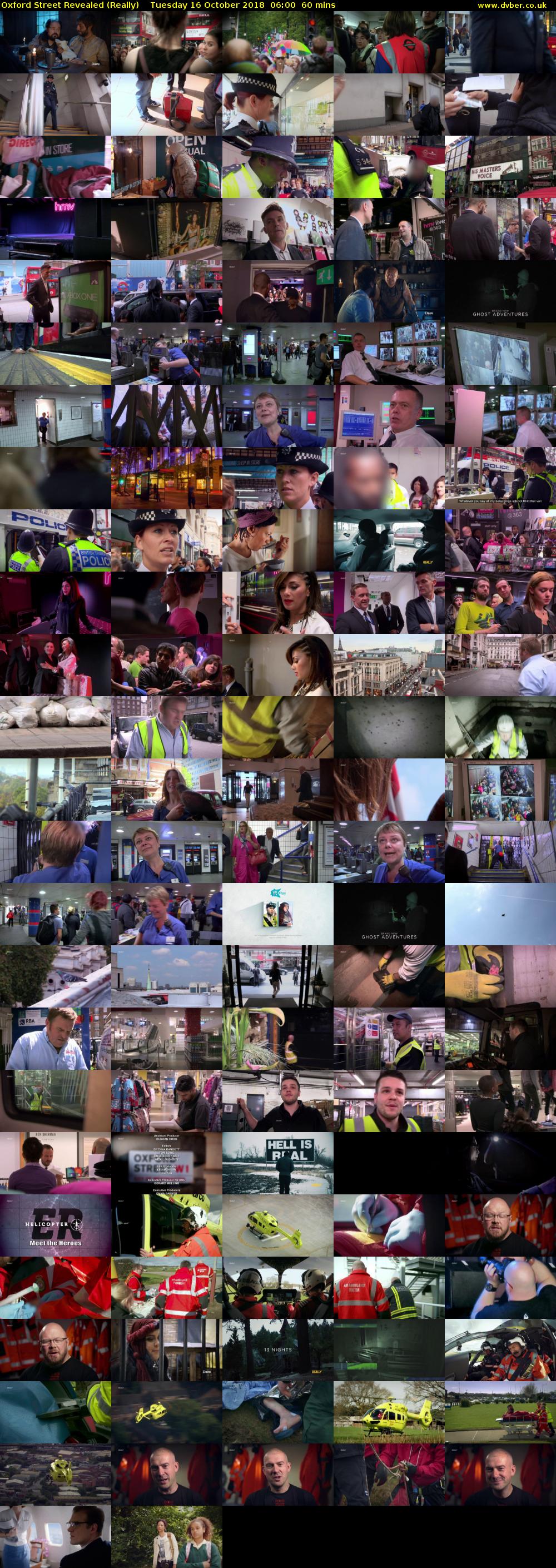Oxford Street Revealed (Really) Tuesday 16 October 2018 06:00 - 07:00
