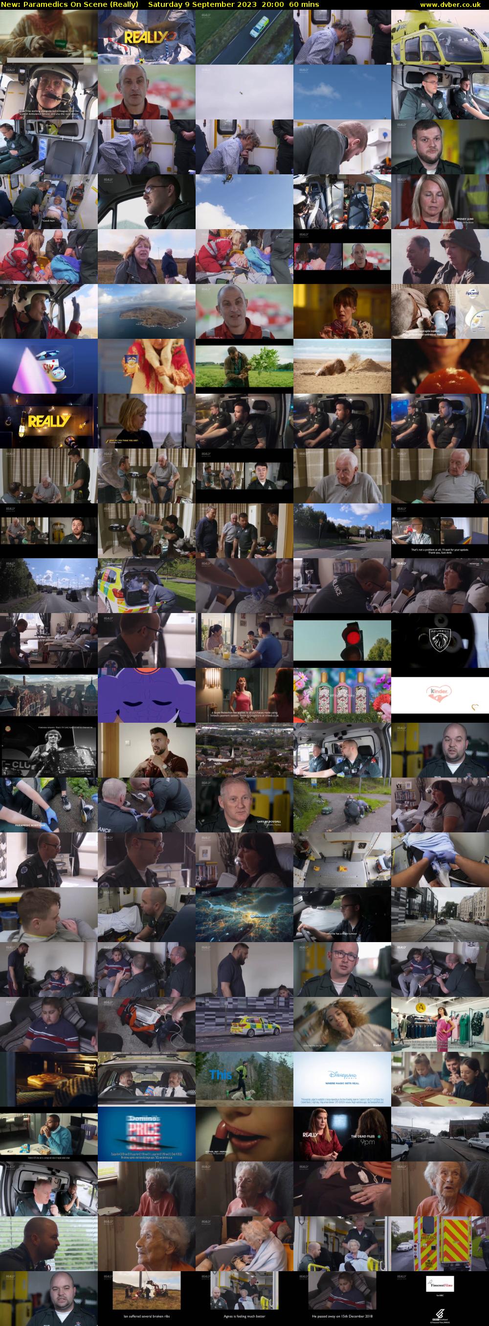 Paramedics On Scene (Really) Saturday 9 September 2023 20:00 - 21:00