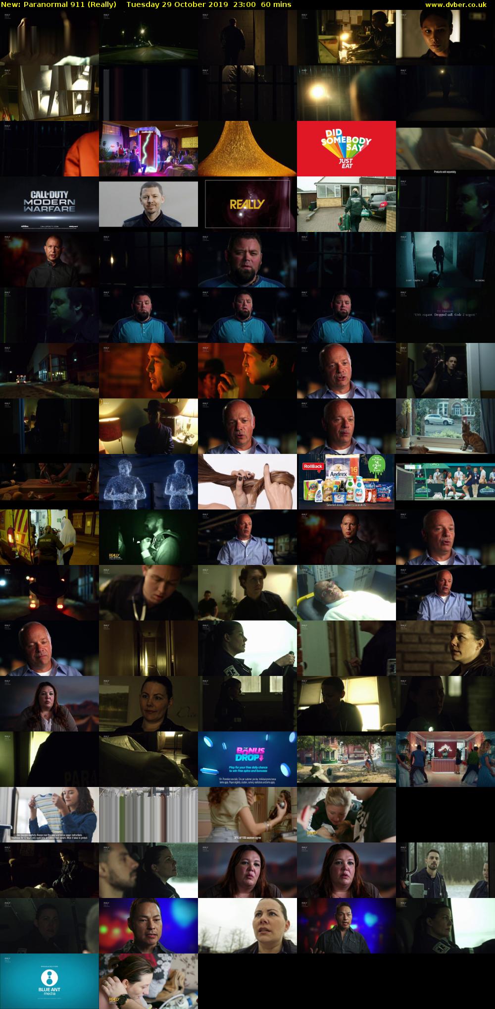 Paranormal 911 (Really) Tuesday 29 October 2019 23:00 - 00:00