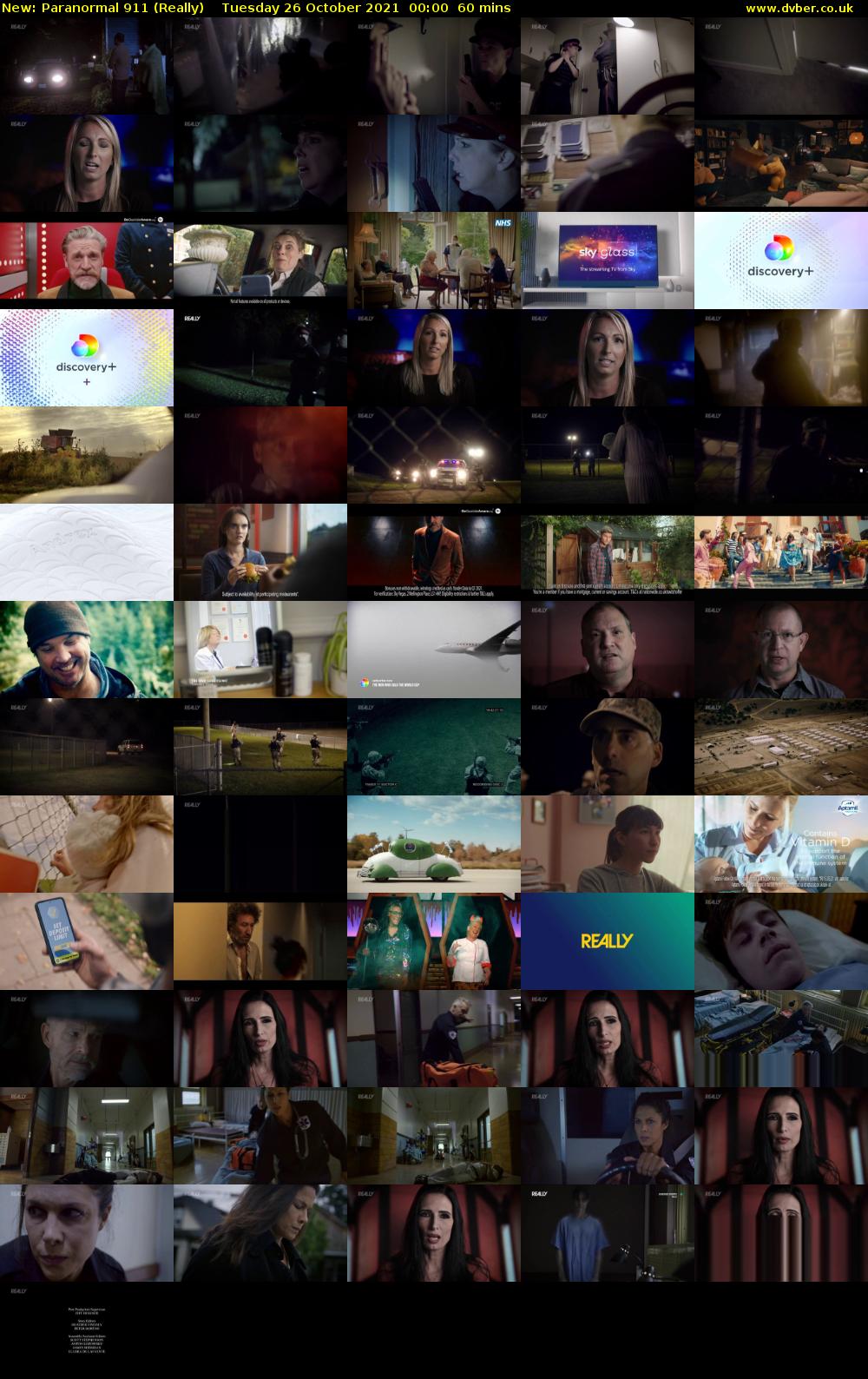 Paranormal 911 (Really) Tuesday 26 October 2021 00:00 - 01:00