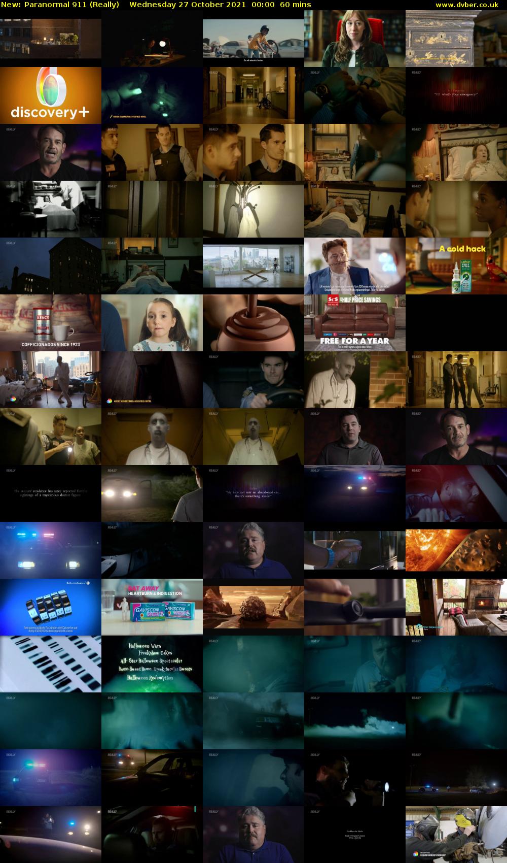 Paranormal 911 (Really) Wednesday 27 October 2021 00:00 - 01:00