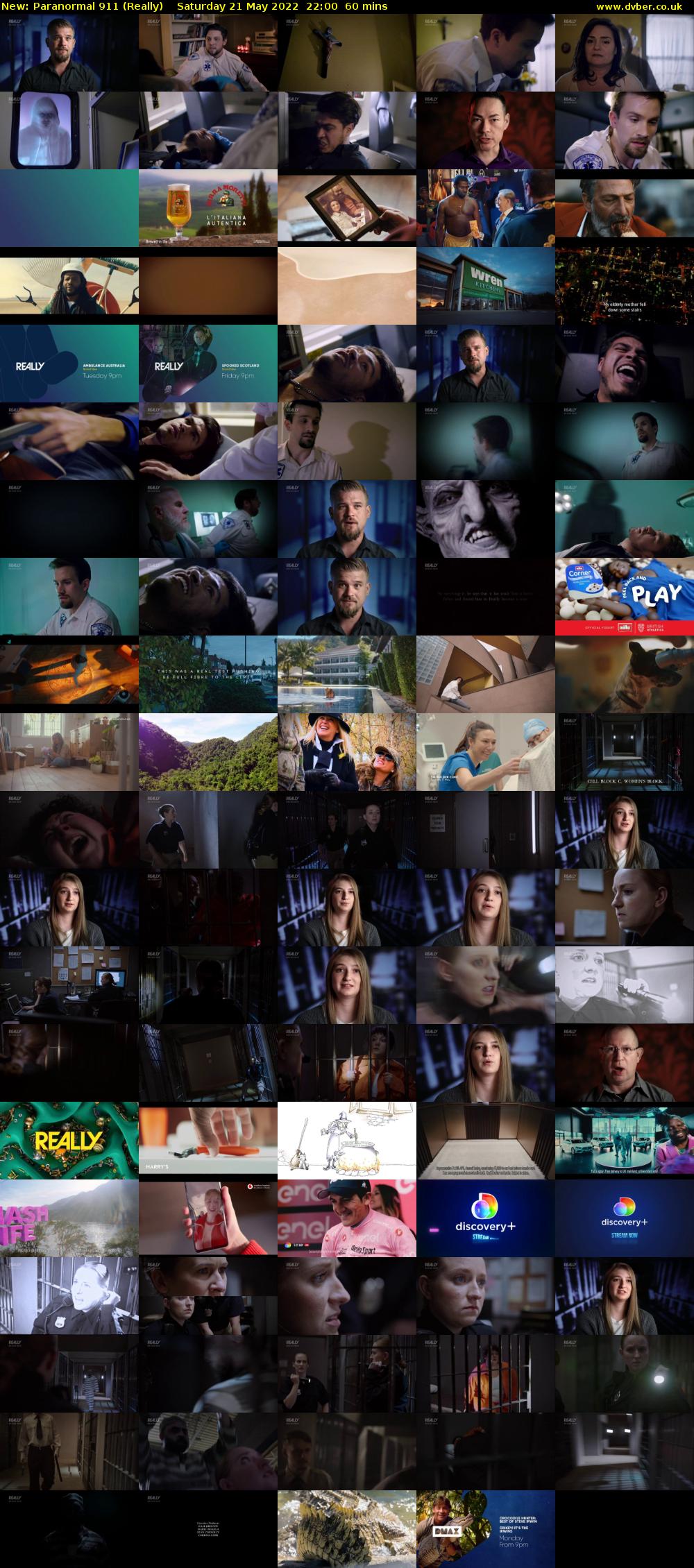Paranormal 911 (Really) Saturday 21 May 2022 22:00 - 23:00