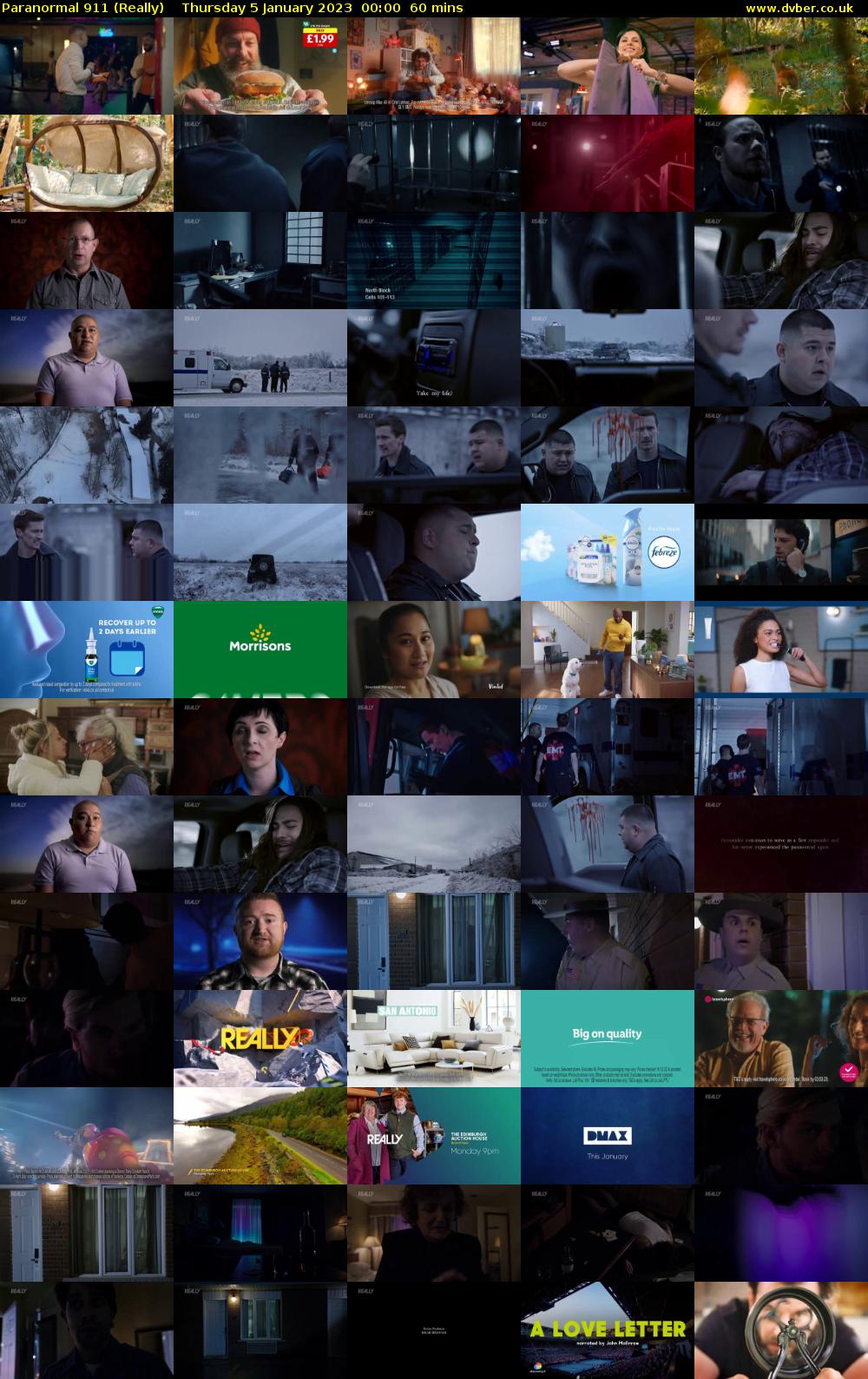 Paranormal 911 (Really) Thursday 5 January 2023 00:00 - 01:00