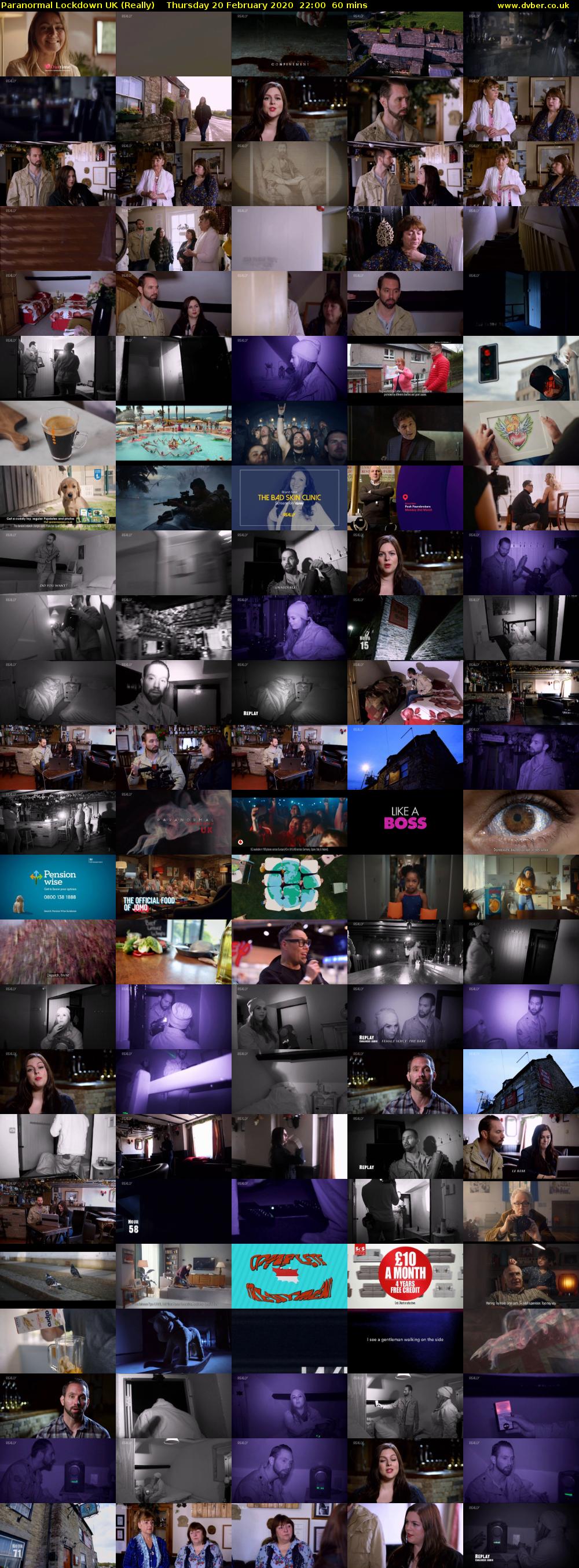 Paranormal Lockdown UK (Really) Thursday 20 February 2020 22:00 - 23:00