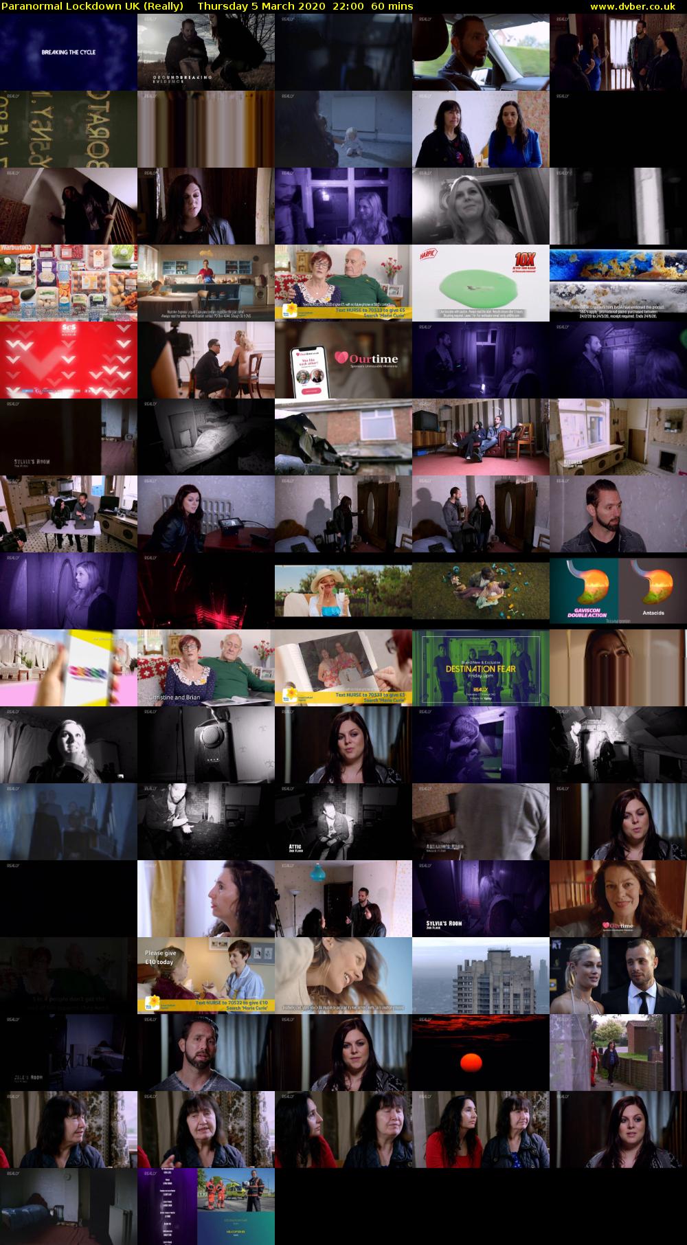 Paranormal Lockdown UK (Really) Thursday 5 March 2020 22:00 - 23:00