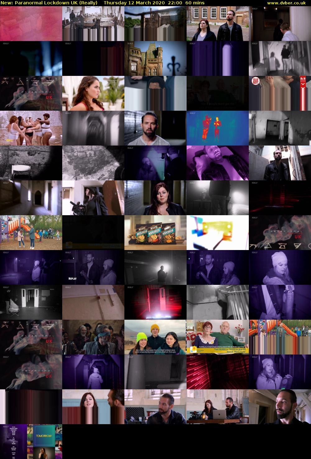 Paranormal Lockdown UK (Really) Thursday 12 March 2020 22:00 - 23:00