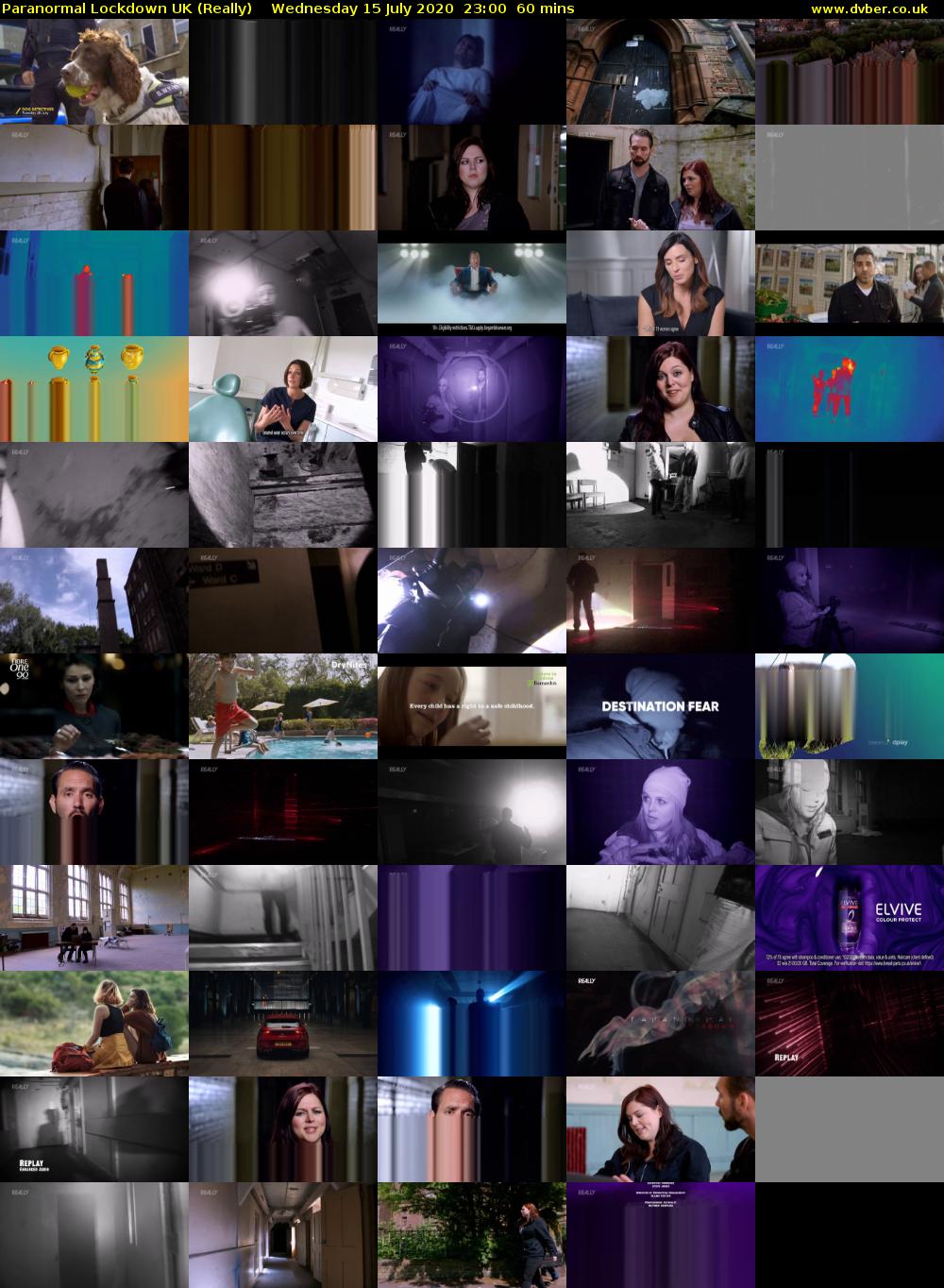 Paranormal Lockdown UK (Really) Wednesday 15 July 2020 23:00 - 00:00