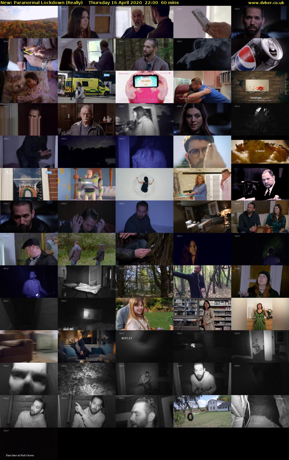 Paranormal Lockdown (Really) Thursday 16 April 2020 22:00 - 23:00