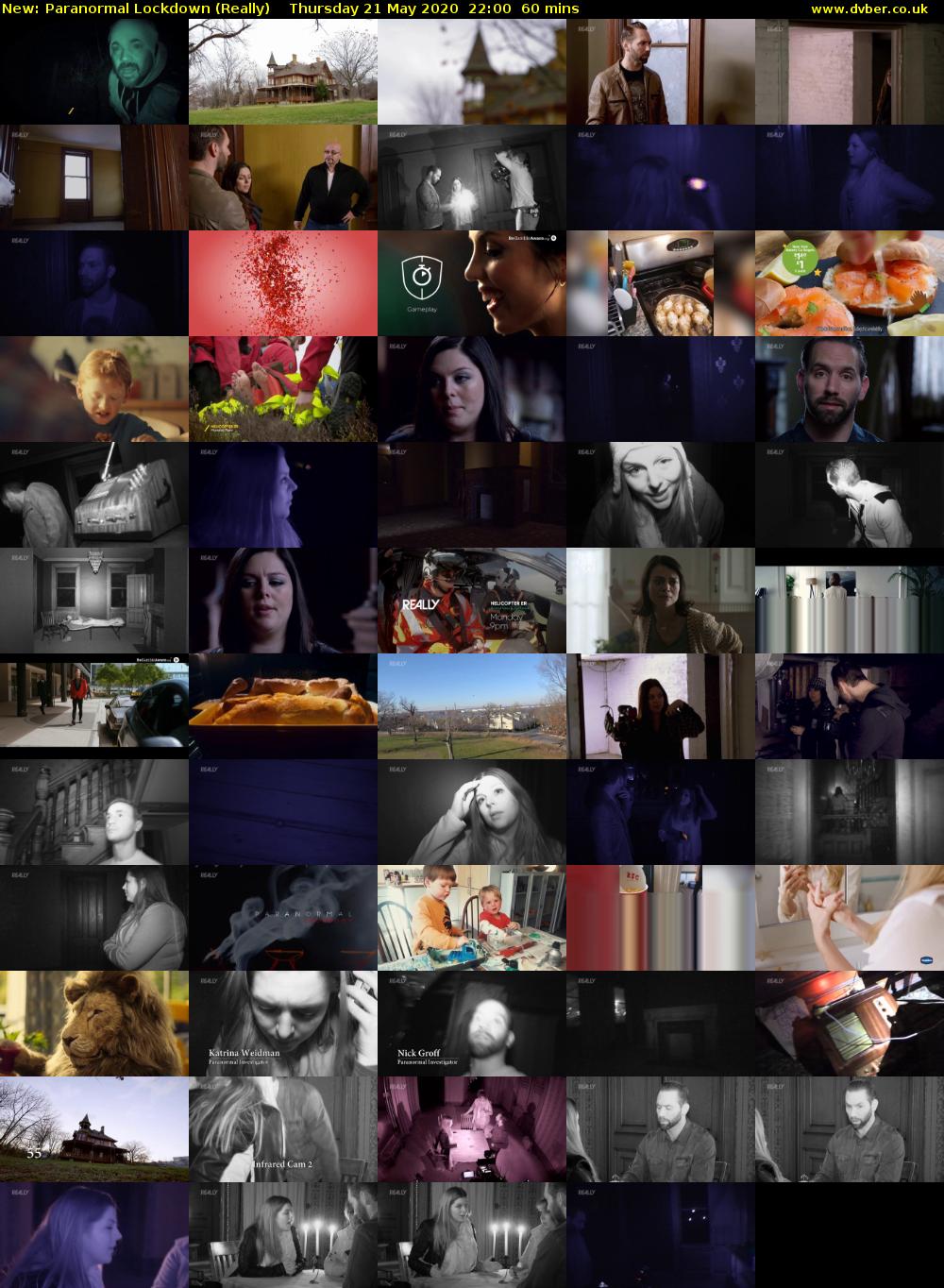 Paranormal Lockdown (Really) Thursday 21 May 2020 22:00 - 23:00