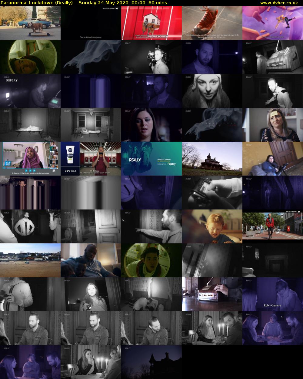 Paranormal Lockdown (Really) Sunday 24 May 2020 00:00 - 01:00