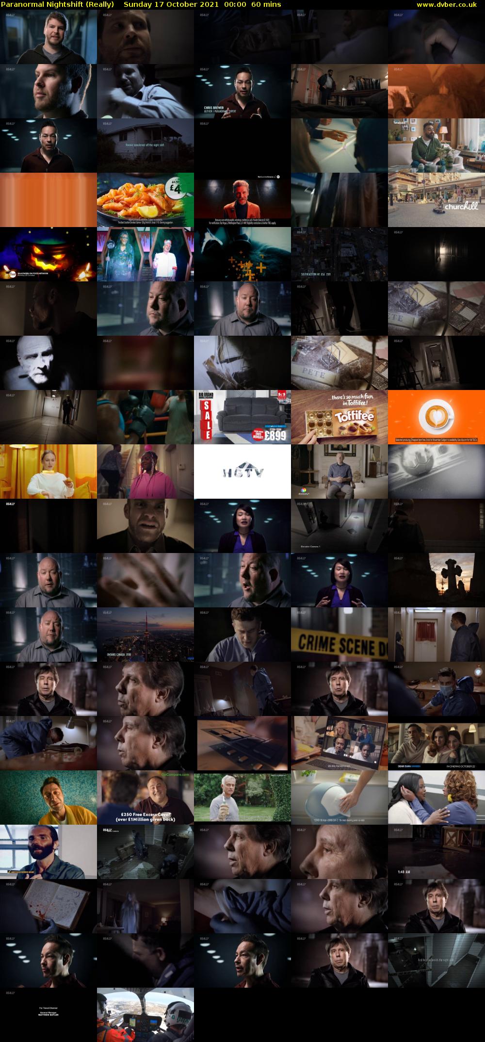 Paranormal Nightshift (Really) Sunday 17 October 2021 00:00 - 01:00