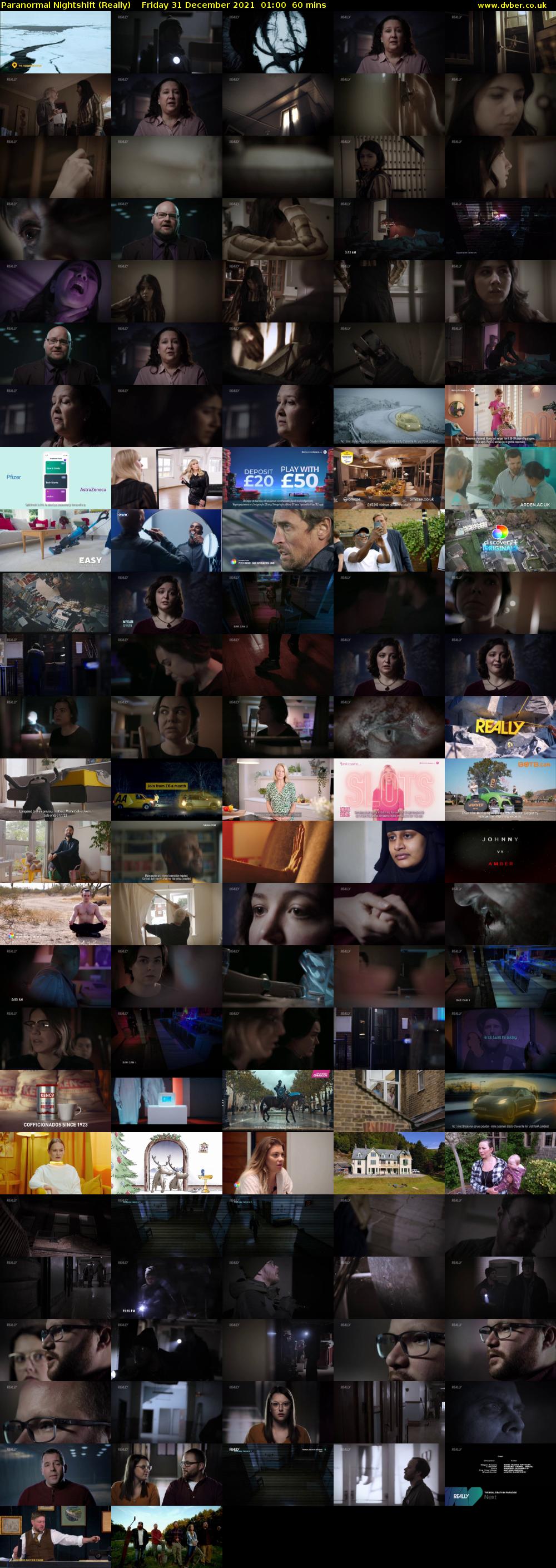 Paranormal Nightshift (Really) Friday 31 December 2021 01:00 - 02:00