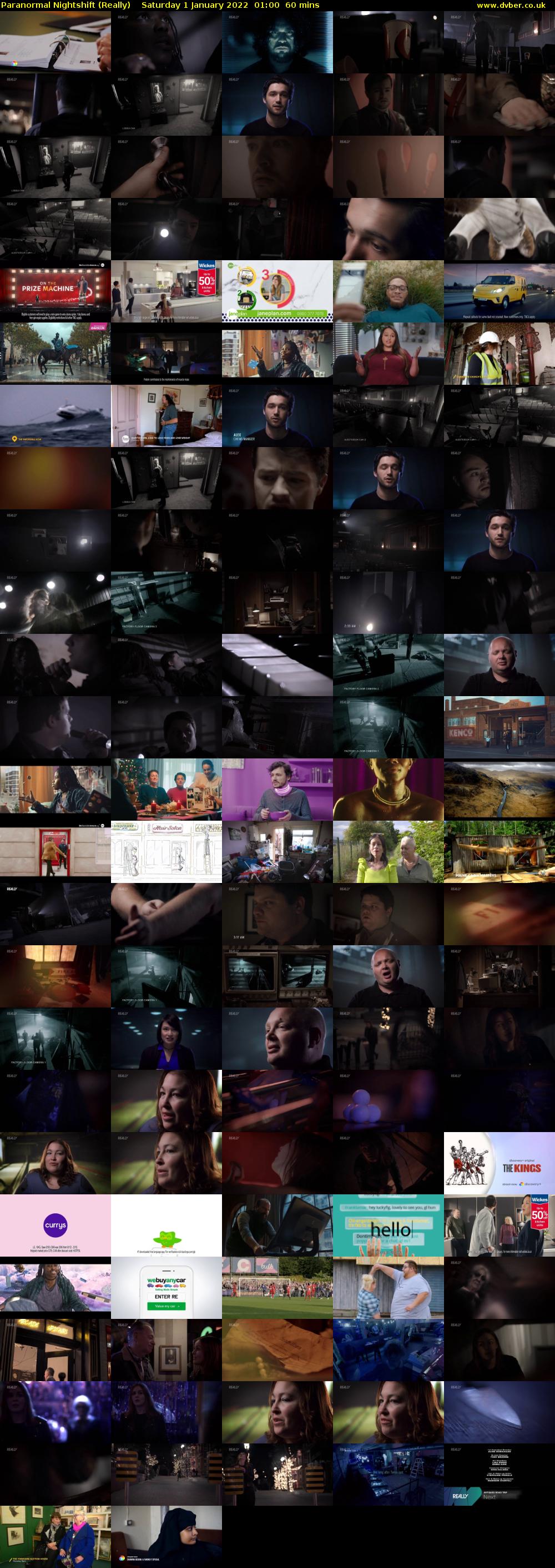 Paranormal Nightshift (Really) Saturday 1 January 2022 01:00 - 02:00