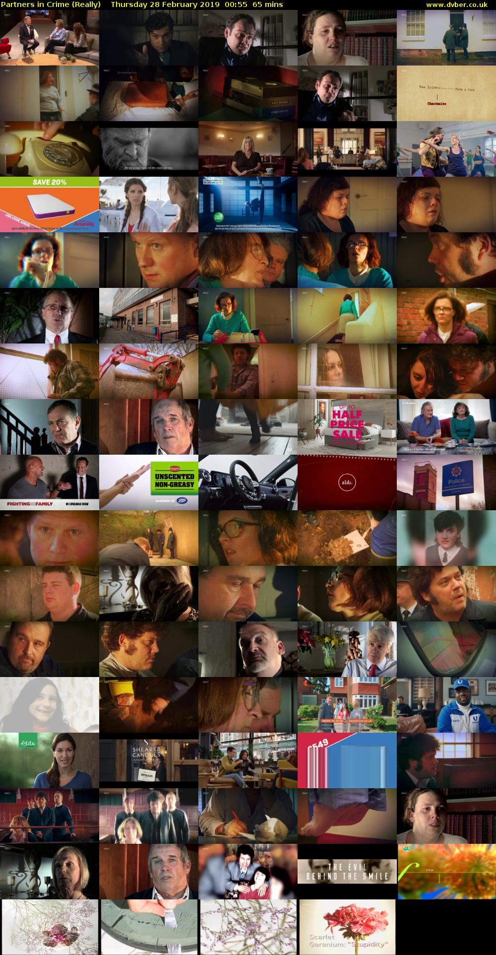 Partners in Crime (Really) Thursday 28 February 2019 00:55 - 02:00