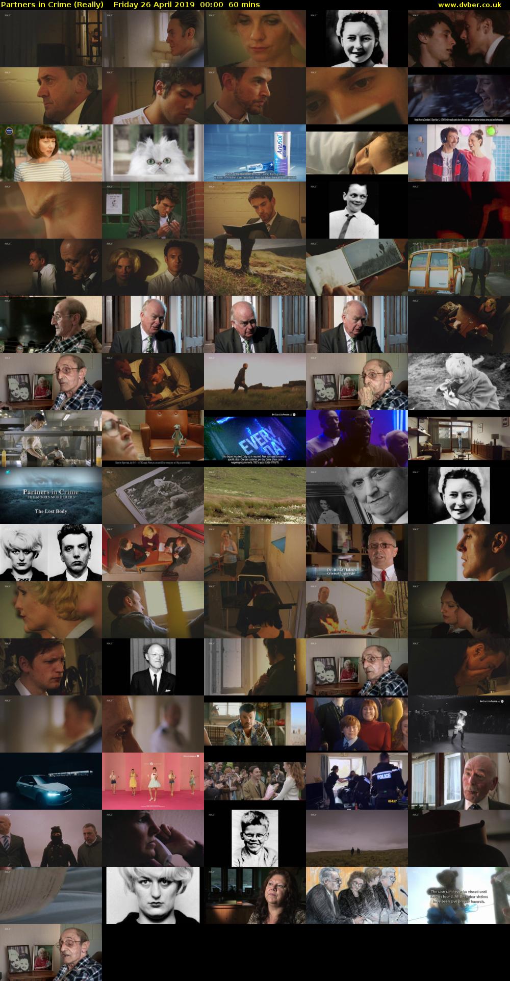 Partners in Crime (Really) Friday 26 April 2019 00:00 - 01:00