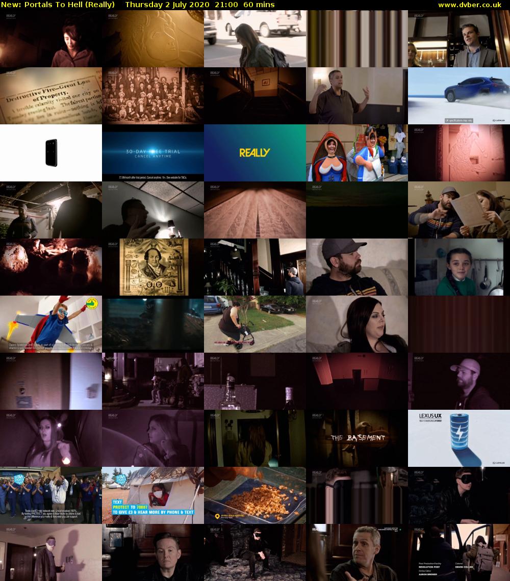 Portals To Hell (Really) Thursday 2 July 2020 21:00 - 22:00