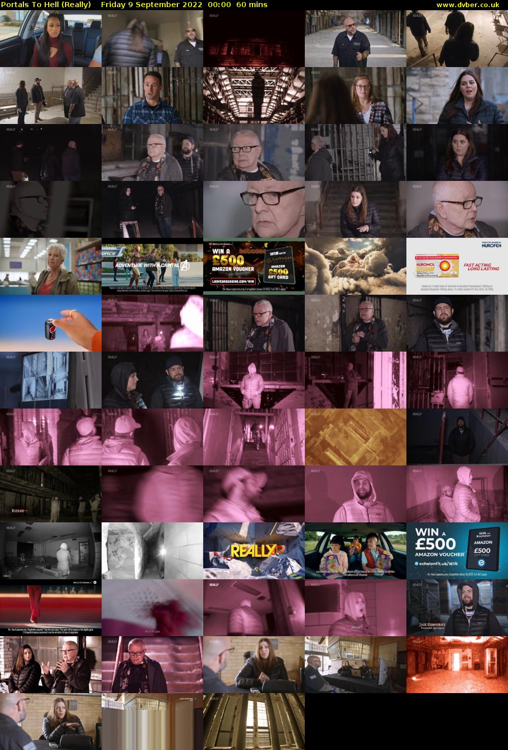 Portals To Hell (Really) Friday 9 September 2022 00:00 - 01:00