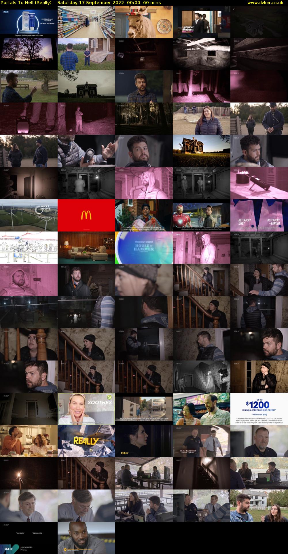 Portals To Hell (Really) Saturday 17 September 2022 00:00 - 01:00