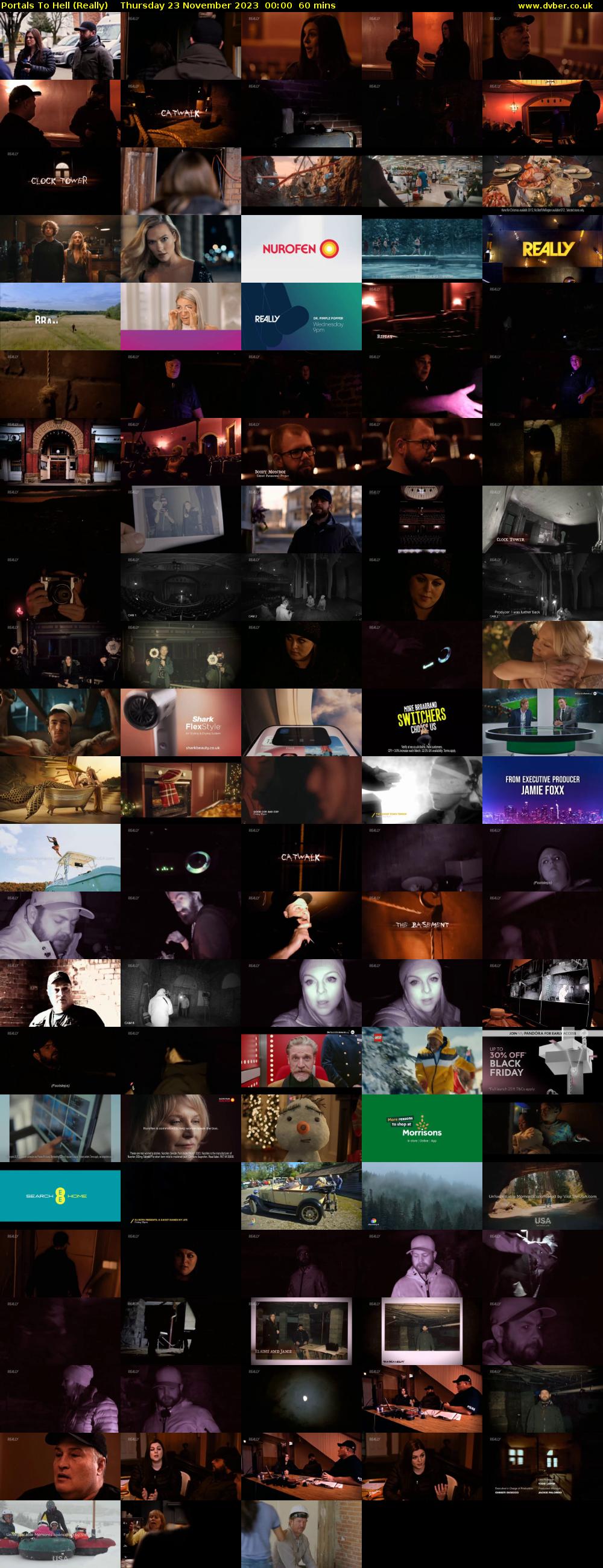 Portals To Hell (Really) Thursday 23 November 2023 00:00 - 01:00