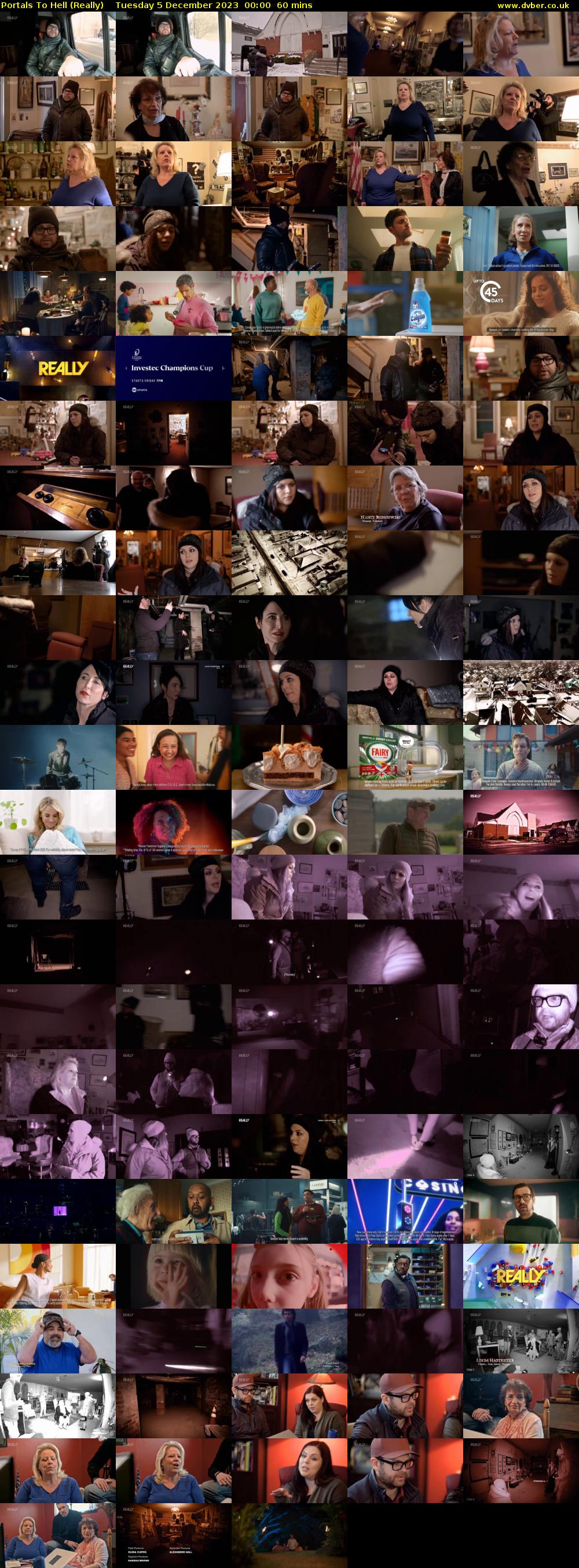 Portals To Hell (Really) Tuesday 5 December 2023 00:00 - 01:00