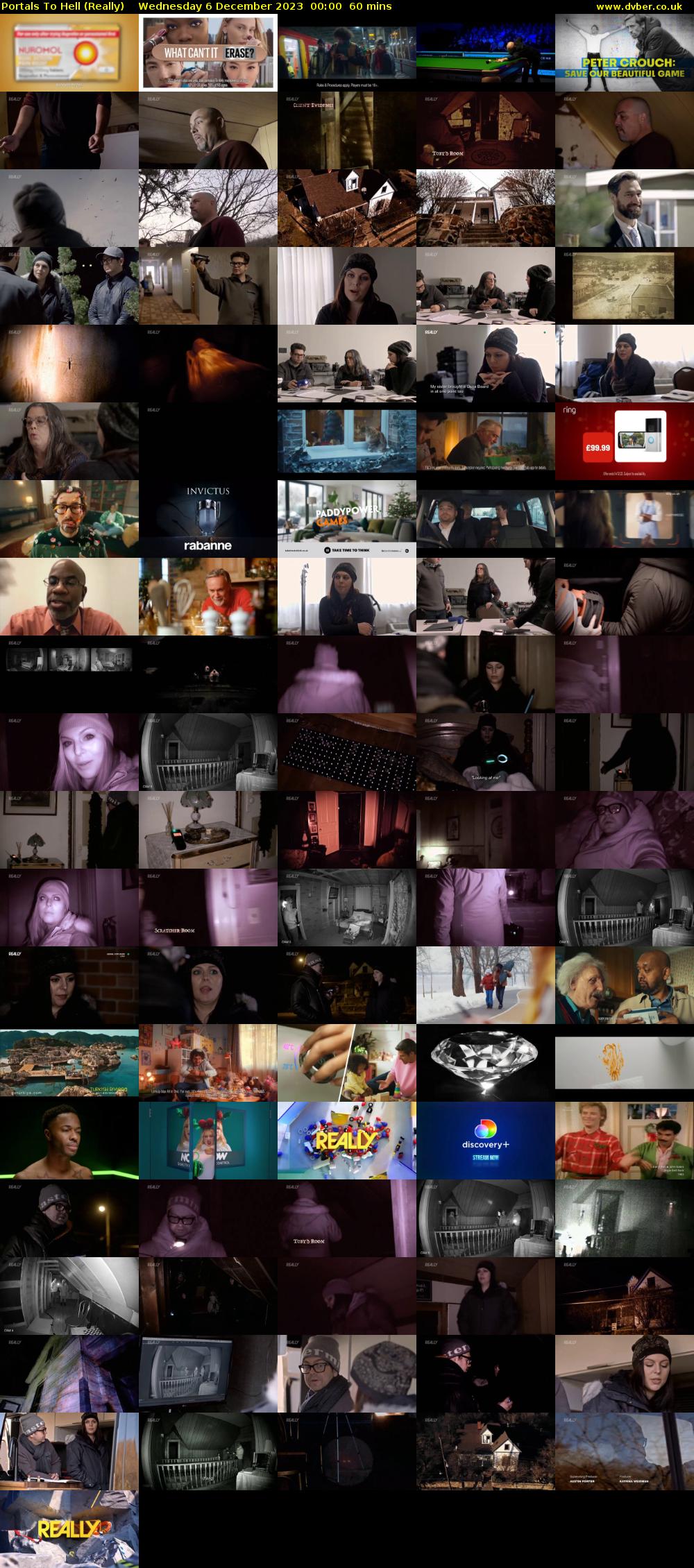 Portals To Hell (Really) Wednesday 6 December 2023 00:00 - 01:00