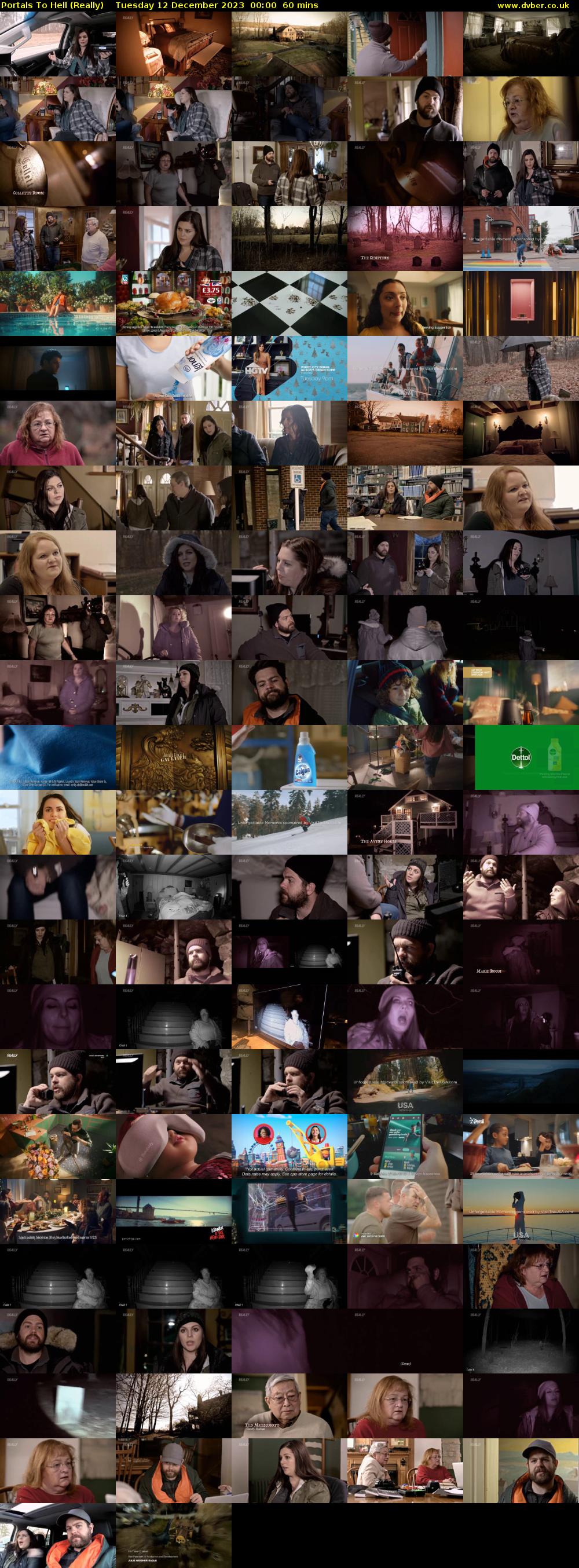 Portals To Hell (Really) Tuesday 12 December 2023 00:00 - 01:00
