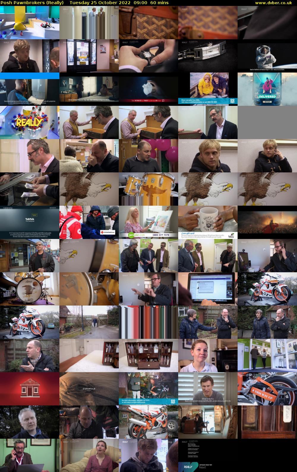 Posh Pawnbrokers (Really) Tuesday 25 October 2022 09:00 - 10:00