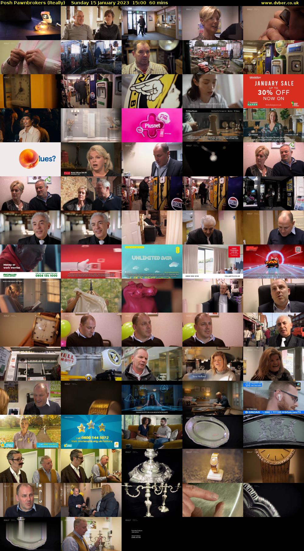 Posh Pawnbrokers (Really) Sunday 15 January 2023 15:00 - 16:00