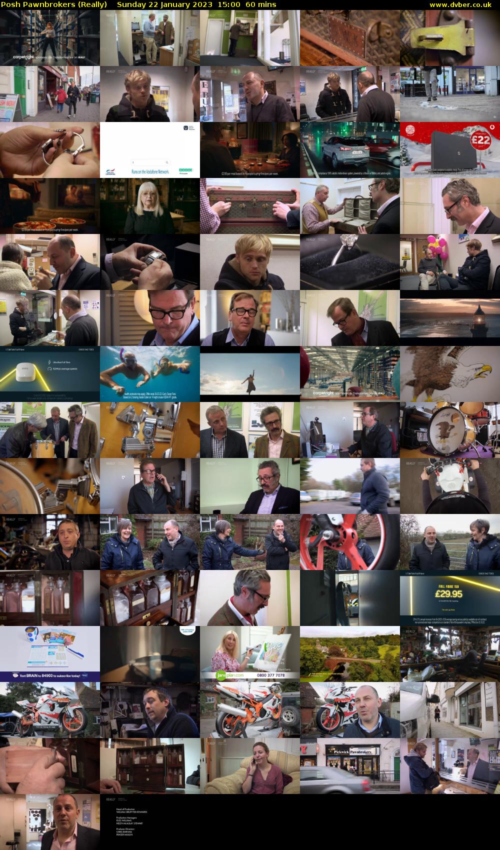 Posh Pawnbrokers (Really) Sunday 22 January 2023 15:00 - 16:00